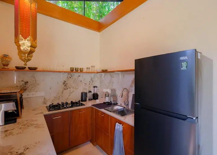 别墅 Warm Minimalist 1 Bedroom With Private Pool For A Relaxing 金巴兰