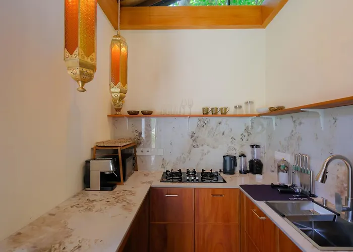 别墅 Warm Minimalist 1 Bedroom With Private Pool For A Relaxing *