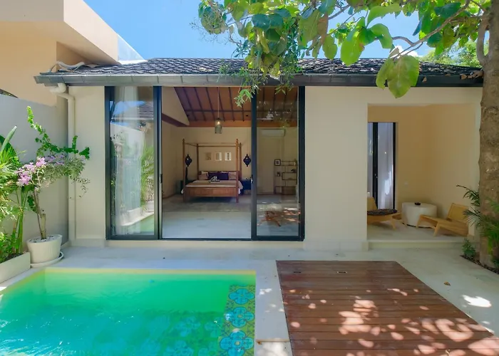 别墅 Warm Minimalist 1 Bedroom With Private Pool For A Relaxing