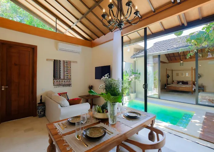 Warm Minimalist 1 Bedroom With Private Pool For A Relaxing 别墅 *