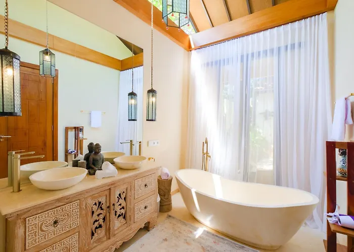 Warm Minimalist 1 Bedroom With Private Pool For A Relaxing 金巴兰