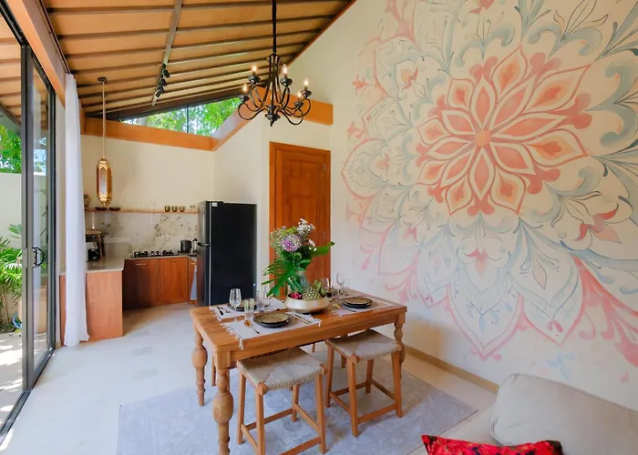 别墅 Warm Minimalist 1 Bedroom With Private Pool For A Relaxing *