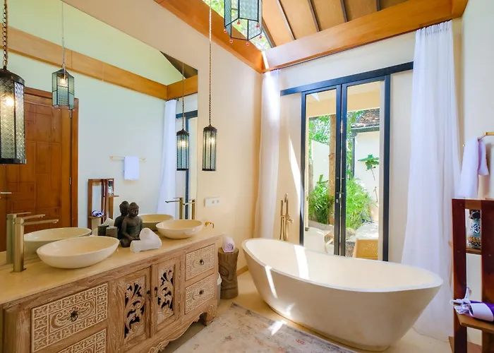 别墅 Warm Minimalist 1 Bedroom With Private Pool For A Relaxing