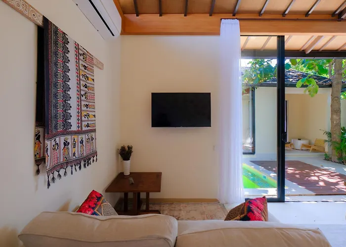 Warm Minimalist 1 Bedroom With Private Pool For A Relaxing 别墅 *
