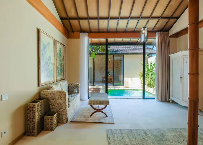 Warm Minimalist 1 Bedroom With Private Pool For A Relaxing