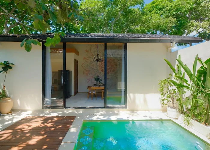 Warm Minimalist 1 Bedroom With Private Pool For A Relaxing *