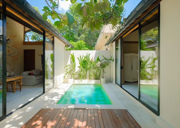 别墅 Warm Minimalist 1 Bedroom With Private Pool For A Relaxing *