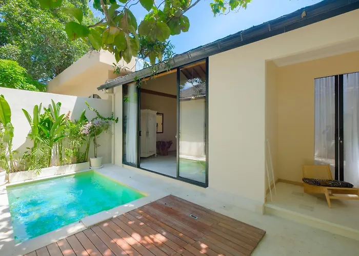 Warm Minimalist 1 Bedroom With Private Pool For A Relaxing 别墅 金巴兰
